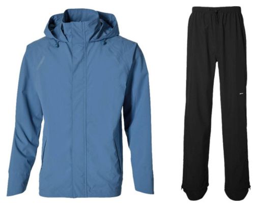 Ensemble de pluie Basil Hoga unisexe Bleu
