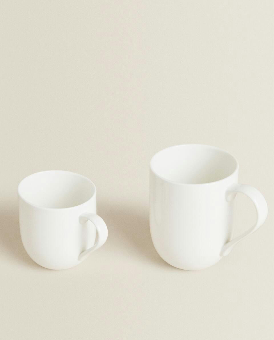 CANECA DE PORCELANA BRANCA