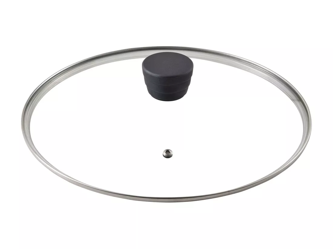 Poêle Honda Ø28x6cm en fonte d'aluminium RETRO avec couvercle Bergner