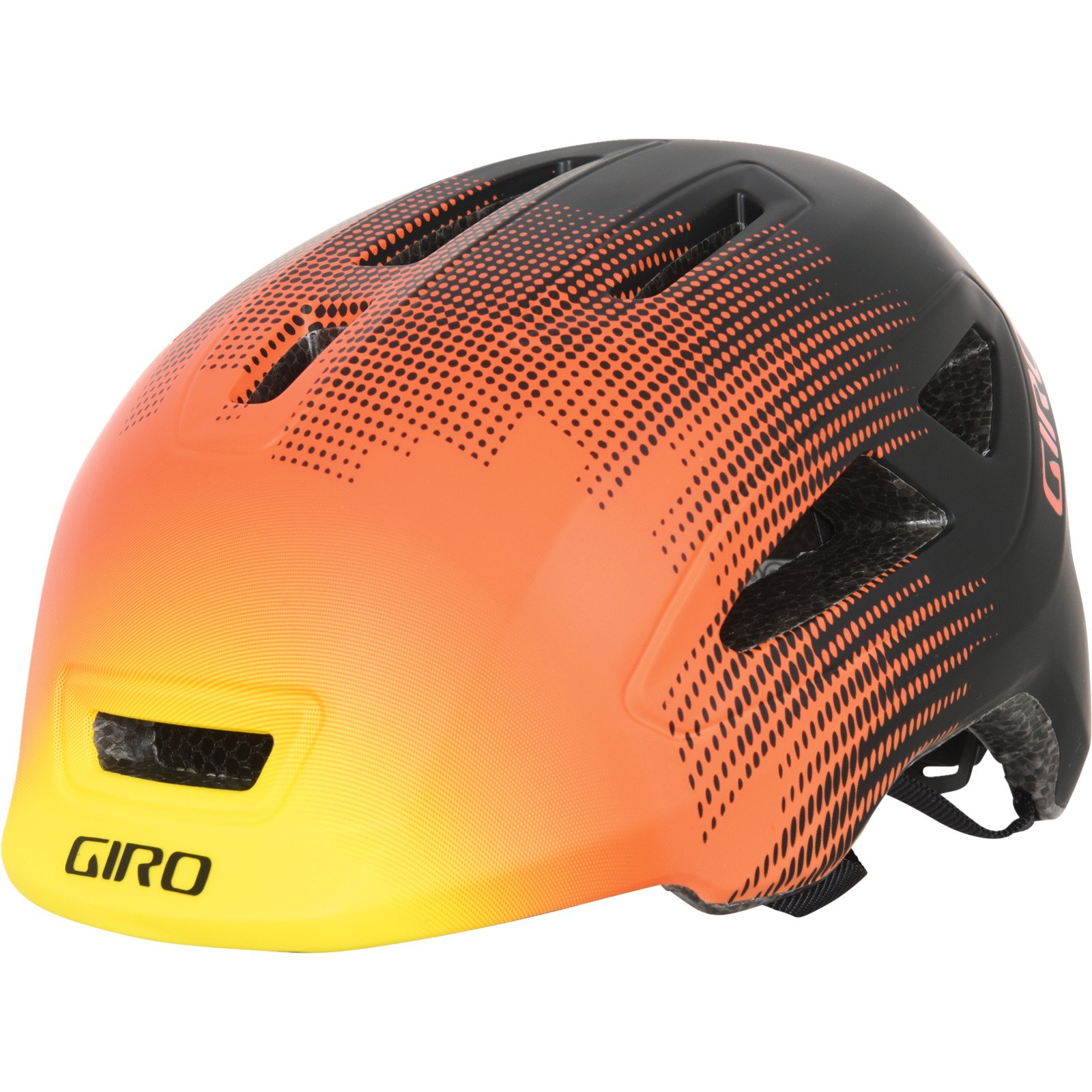 Giro Kinder-Velohelm Scamp II orange, 45-49