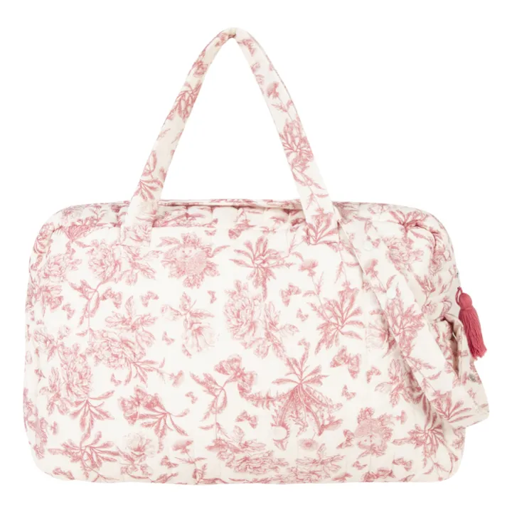 Tartine et Chocolat Sac et matelas à langer Toile de Jouy | Rose