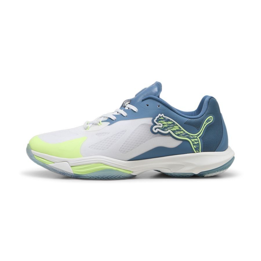PUMA Chaussures d'entraînement Vintage Nitro - Blanc/Bleu/Fizzy Apple