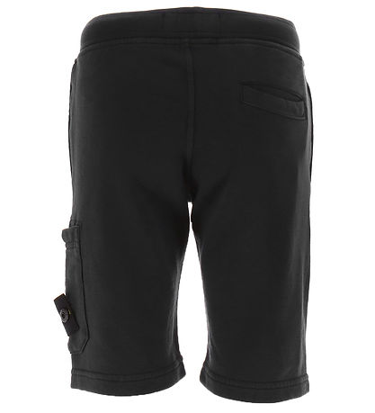 Stone Island Sweatshorts - Schwarz