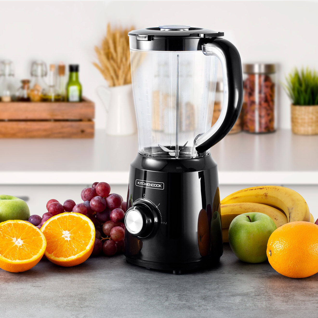 Kitchencook Blender 500W - EK1 noir - 1,5 L