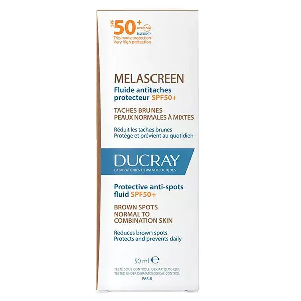 Ducray Melascreen Fluido Protetor Anti-Manchas FPS 50+ 50 ml