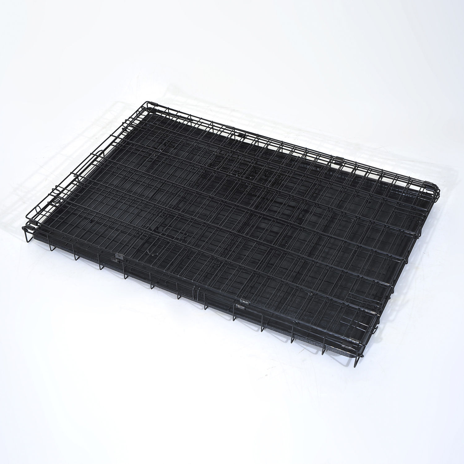 PawHut Transportkäfig für Kleintiere schwarz 76 x 53 x 57 cm (LxBxH)