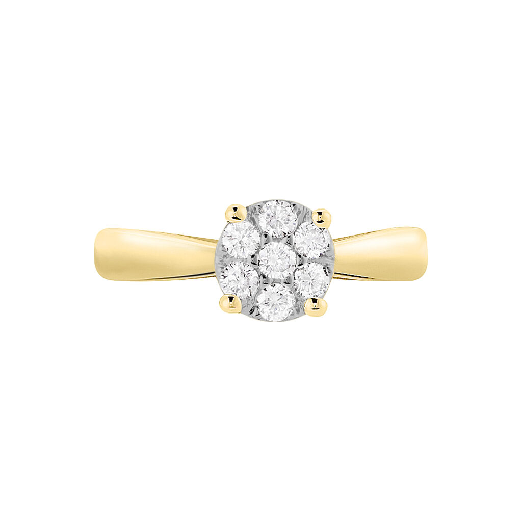 Bague Solitaire Artemis Or Jaune Diamant