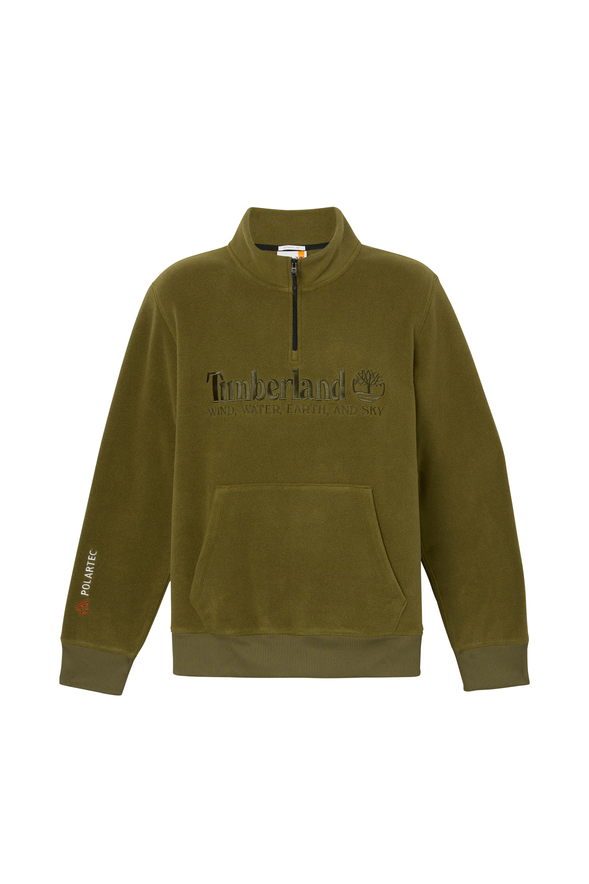 TIMBERLAND POLAIRE 1/4 ZIP SW PO Kaki