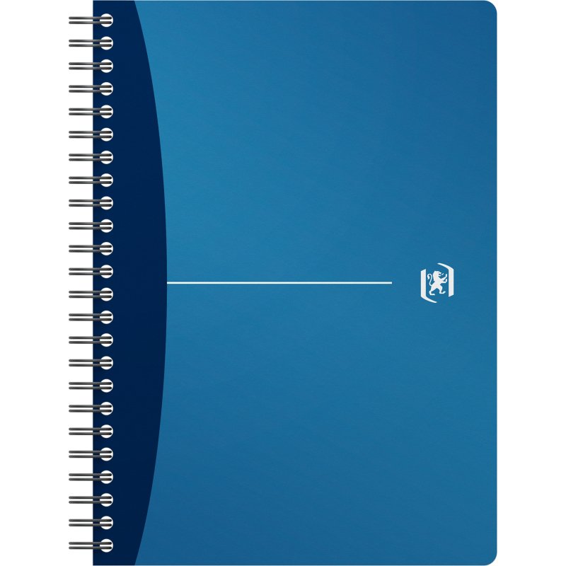 Cahier spirale Oxford Urban mix A5 14,8 x 21 cm - petits carreaux - 180 pages