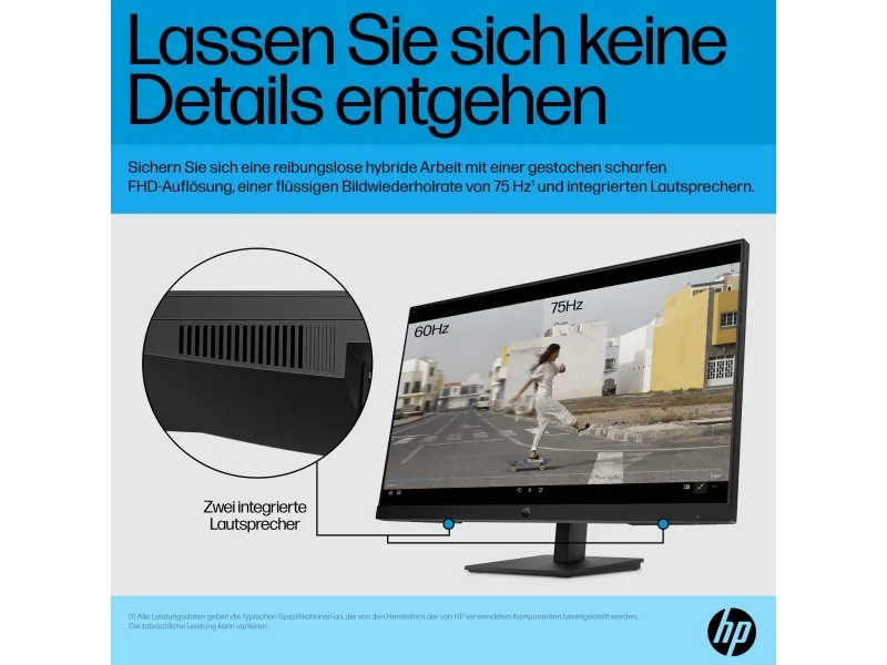[OUTLET] - HP P27h G5 - P-Series - LED-skærm - 27