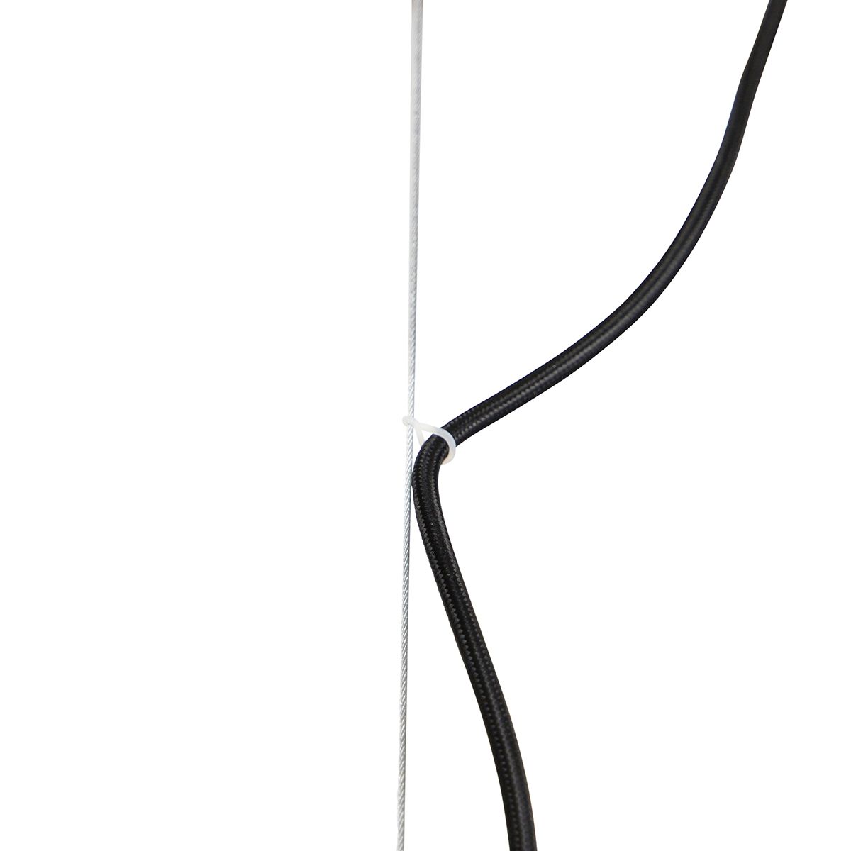 Smart hanglamp roestbruin met rek incl. 4 Wifi A60 - Cage Rack