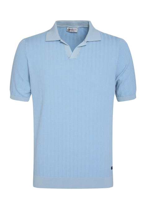 Gabbiano blauwe heren polo