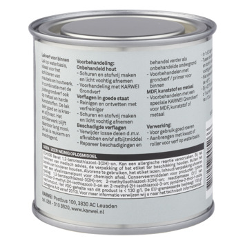 Karwei binnenlak zijdeglans lucht blauw 250 ml