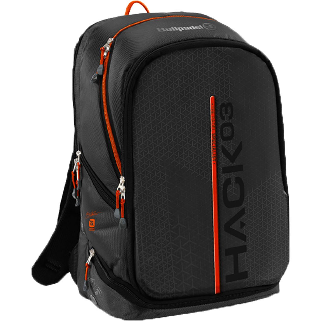 bullpadel Hack Padelrucksack schwarz