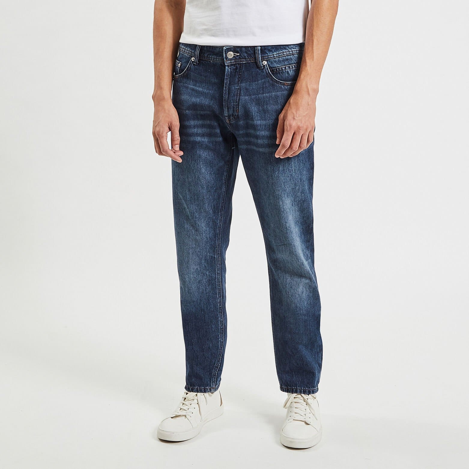 Jean straight Bleu