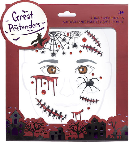 Great Pretenders Stickers - Zombiegesicht