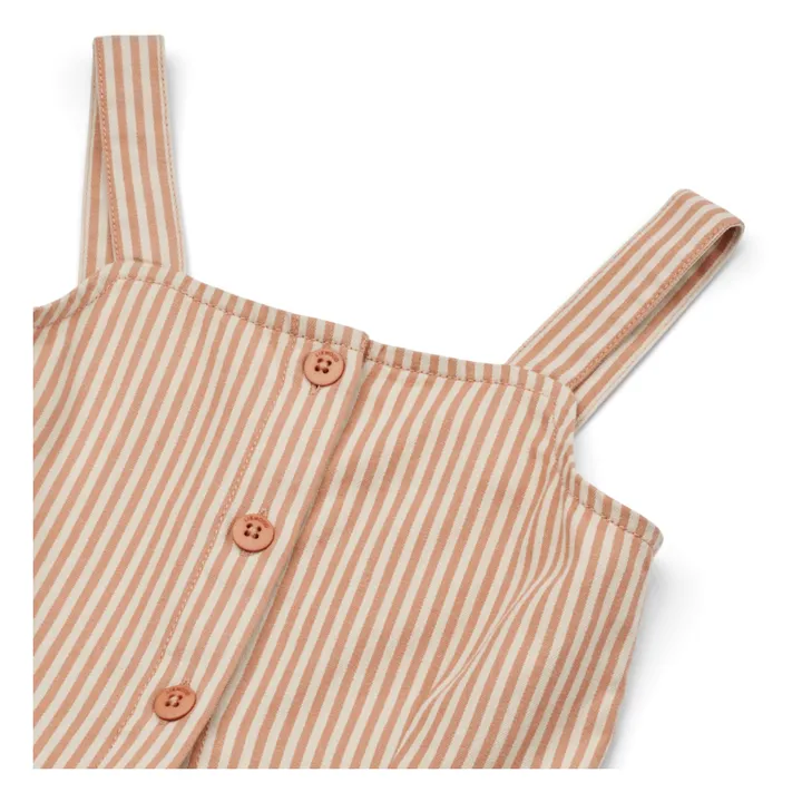Liewood Robe Zia Rayée | Abricot