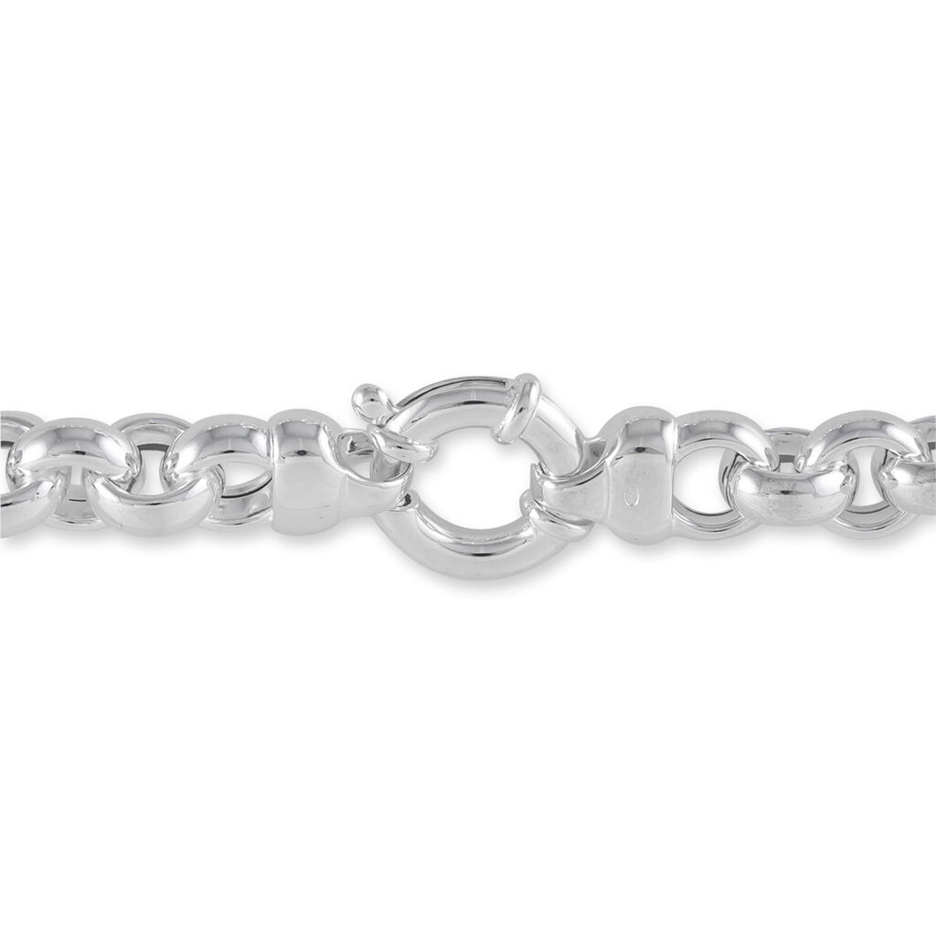 Bracelet Carola Maille Jaseron Argent Blanc