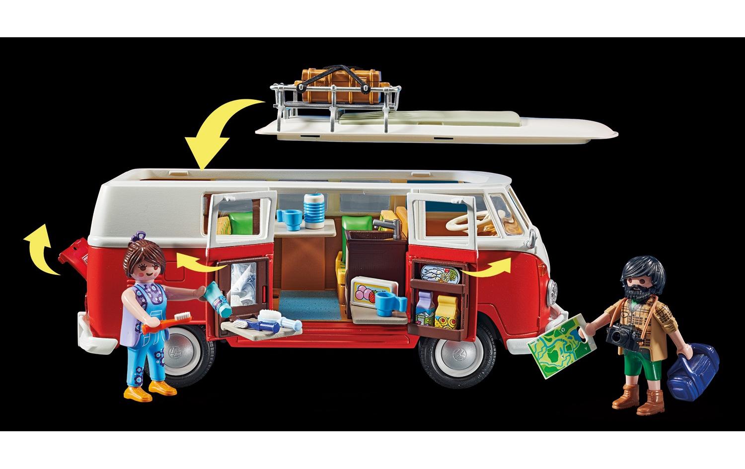 Volkswagen T1 Camping Bus 70176Campingausflug mit dem Kult-Bulli