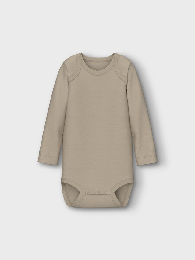 Name It Body »NBNBODY 3P LS OXFORD BEAR NOOS«, 3 Stk.