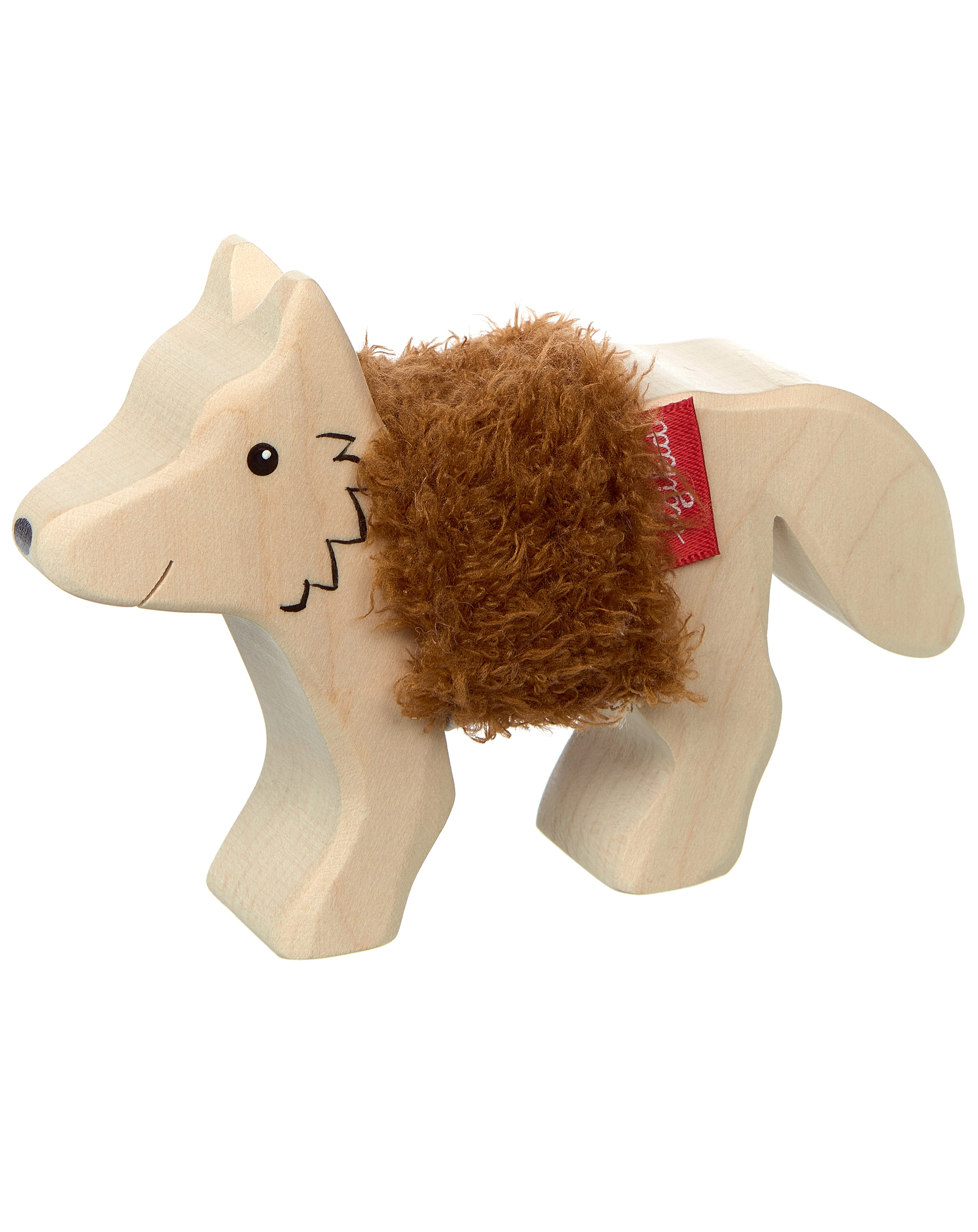 Holz-Spielfigur CUDLY WUDLY - FUCHS in natur/braun