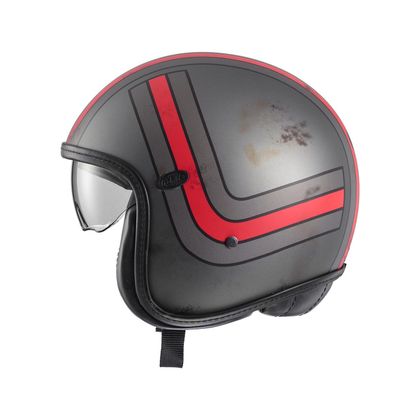 Casque Premier VINTAGE PLATINUM EX BM - Gris / Rouge