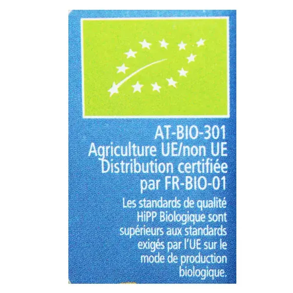 Prato de Conchiglie Orgânico Hipp My Goodnight Dinner com Legumes Pequenos +18m 260g