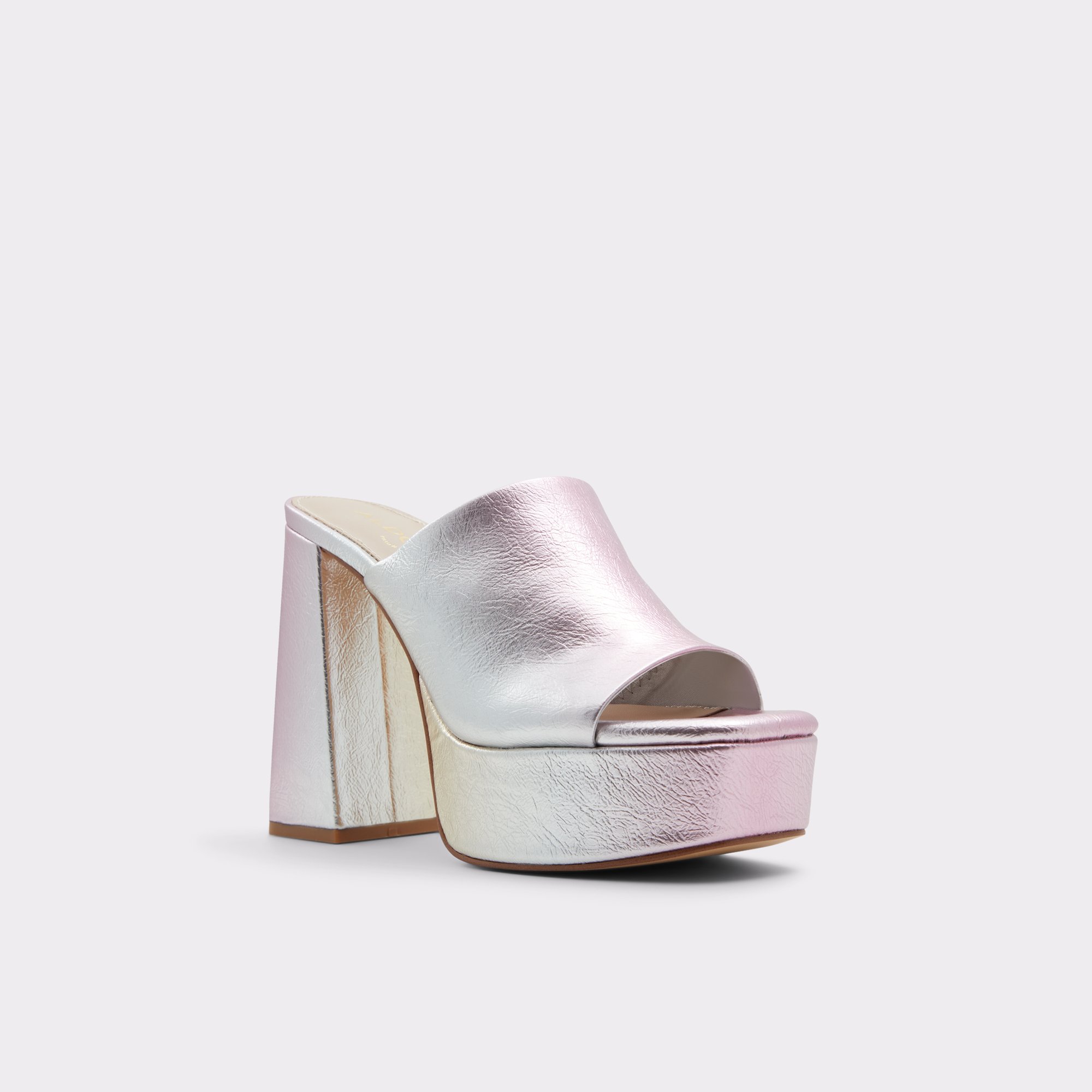 Cassey Metallic Multi Women Mule Shoes