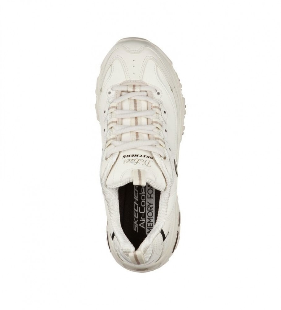 Tênis Skechers D'lites Fresh Start, Off-White