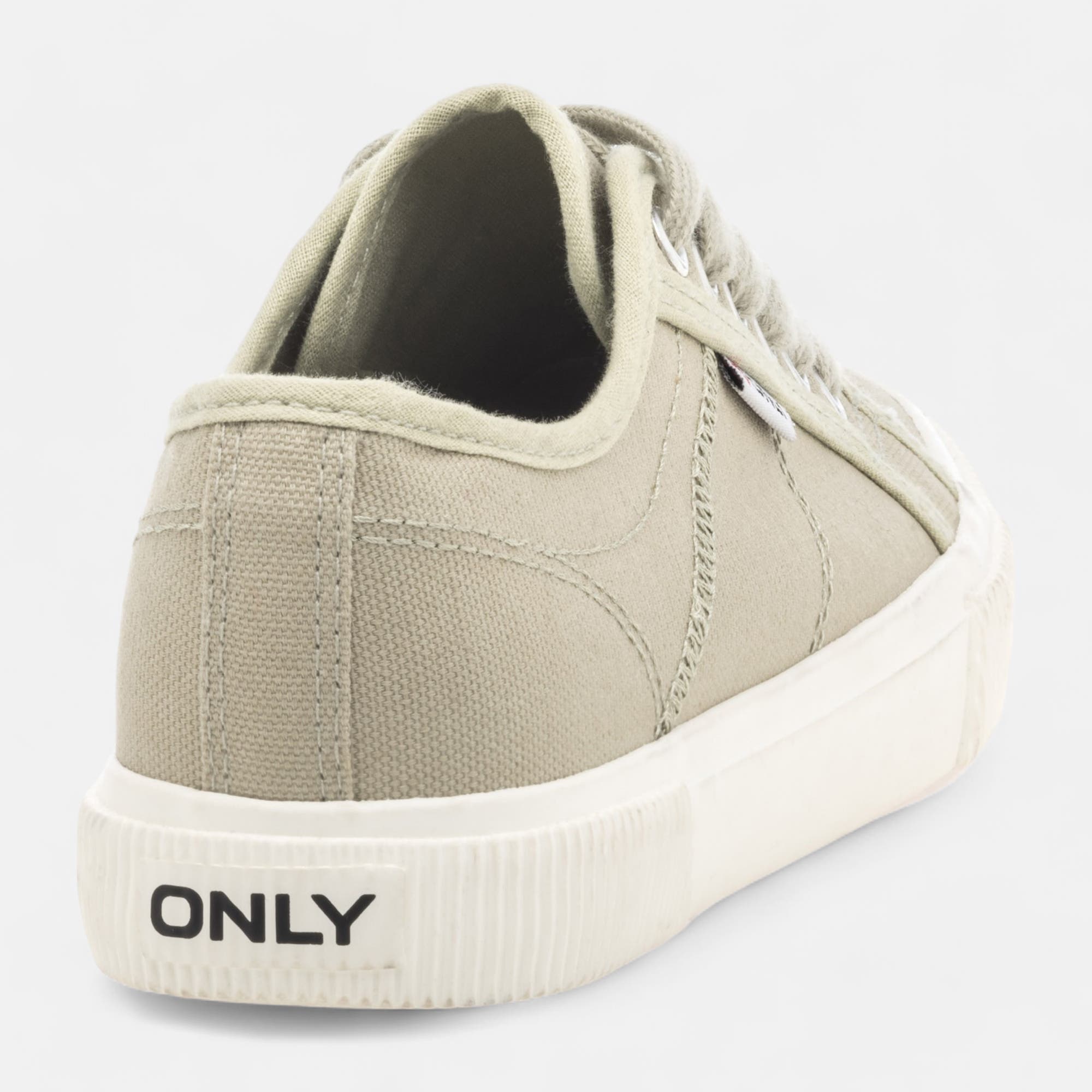 Baskets en toile Femme vert clair