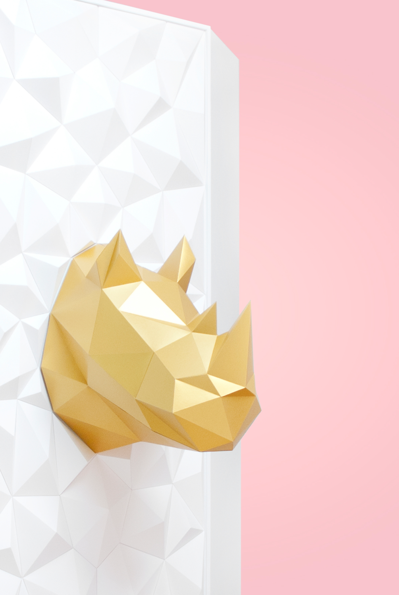 UC_Assembli DIY kit Neushoorn Goud