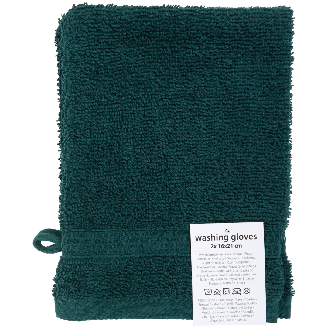 Capetown washandjes 2 stuks | 16 x 21 cm