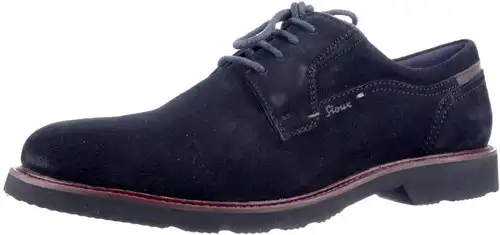 Sioux donkerblauw 12402 Dilip-716-H - maat 13 veterschoen donkerblauw - maat 13 Calandschoen