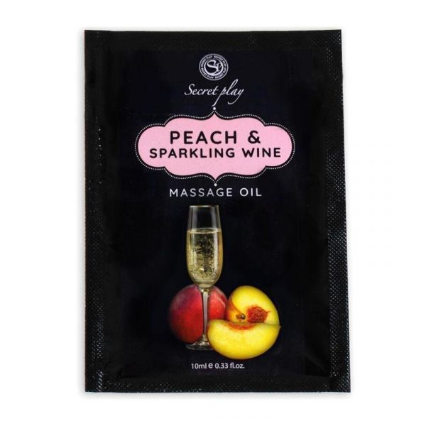 Secret Play Secretplay Monodosis Óleo Massagem Melocotn e Cava 10ml