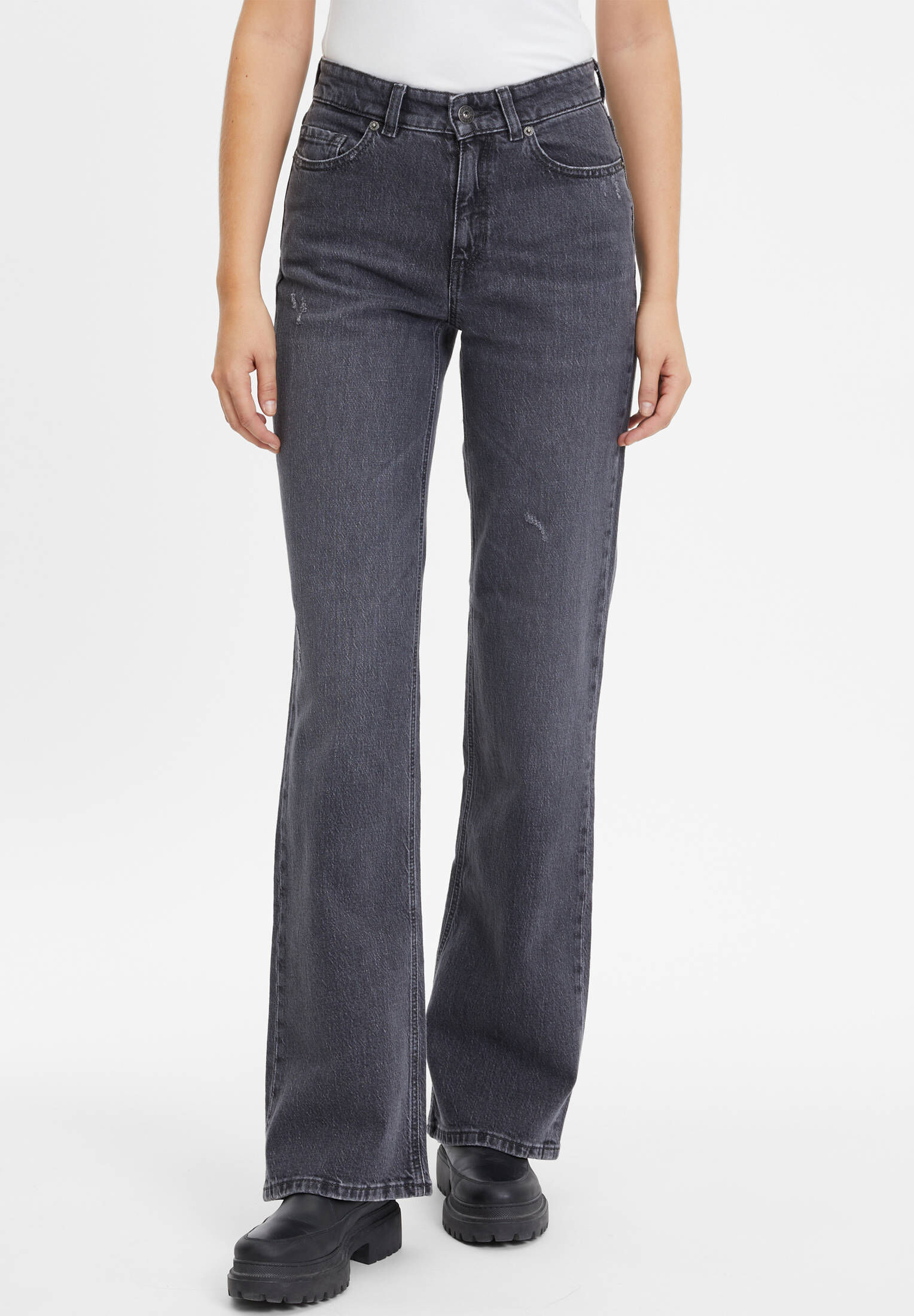 FUTURE:PEOPLE.| Damen Jeanshose 06:00 WIDE LEG - MID WAIST