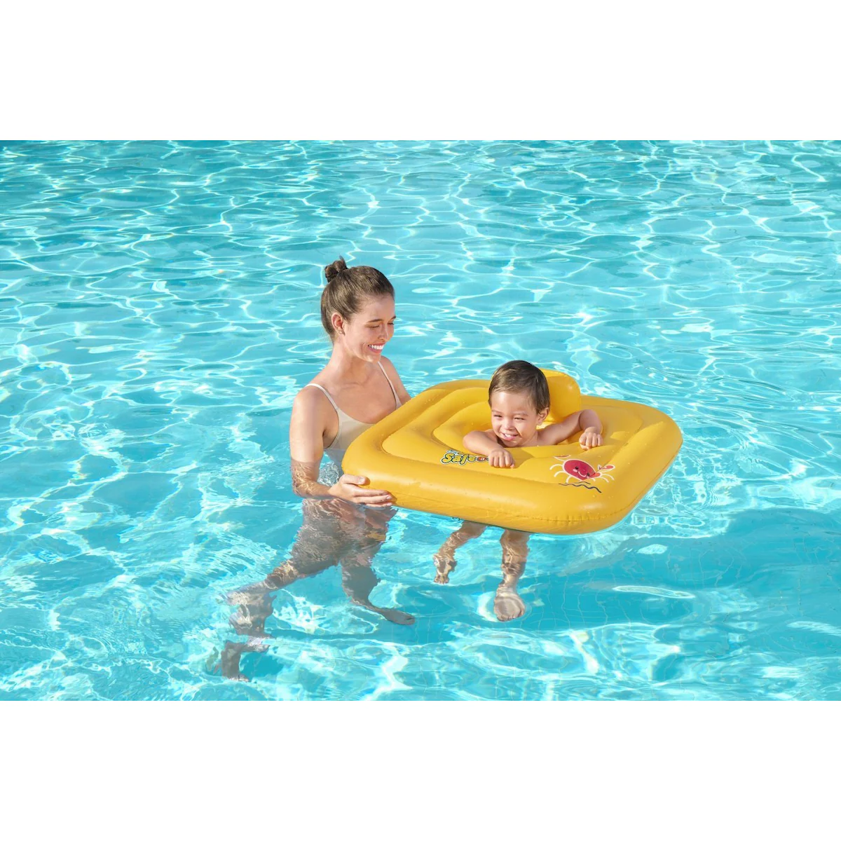 Bestway Swim Safe Badestol for barn, 76 cm x 76 cm