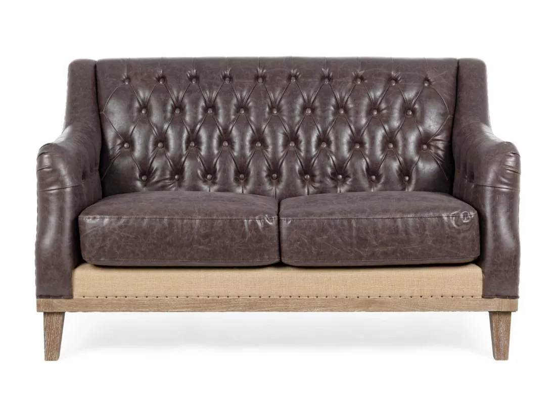 Canapé 2 places Chesterfield - ARTHUR