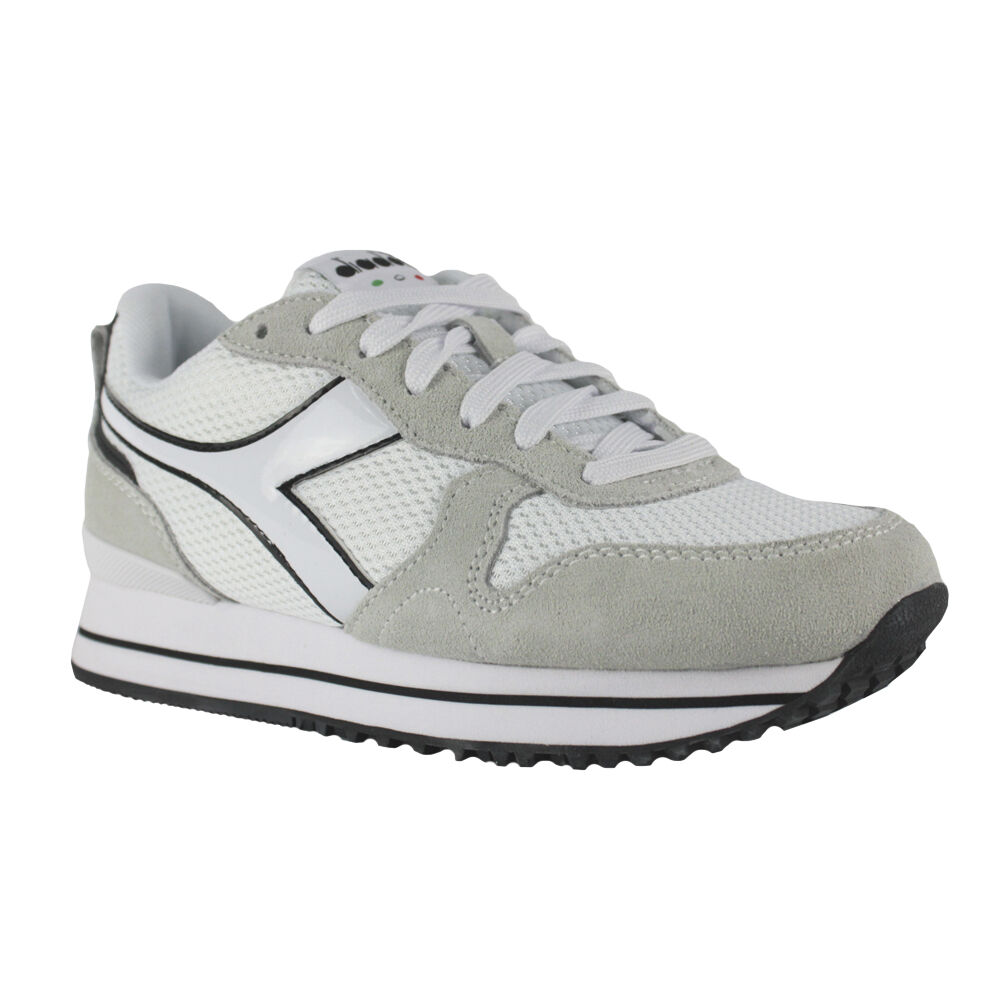 Tênis Diadora Olympia Platform C1880 Branco/Branco/Preto