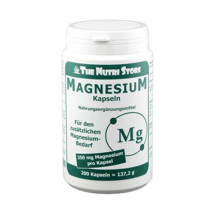 Magnesium 350 mg Kapseln, 200 St