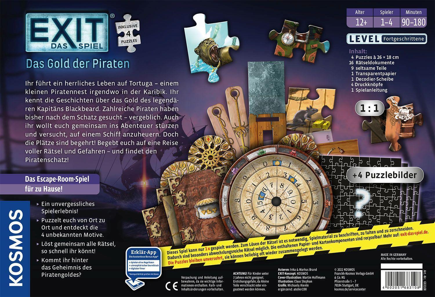 EXIT - Das Spiel - Das Gold der Piraten