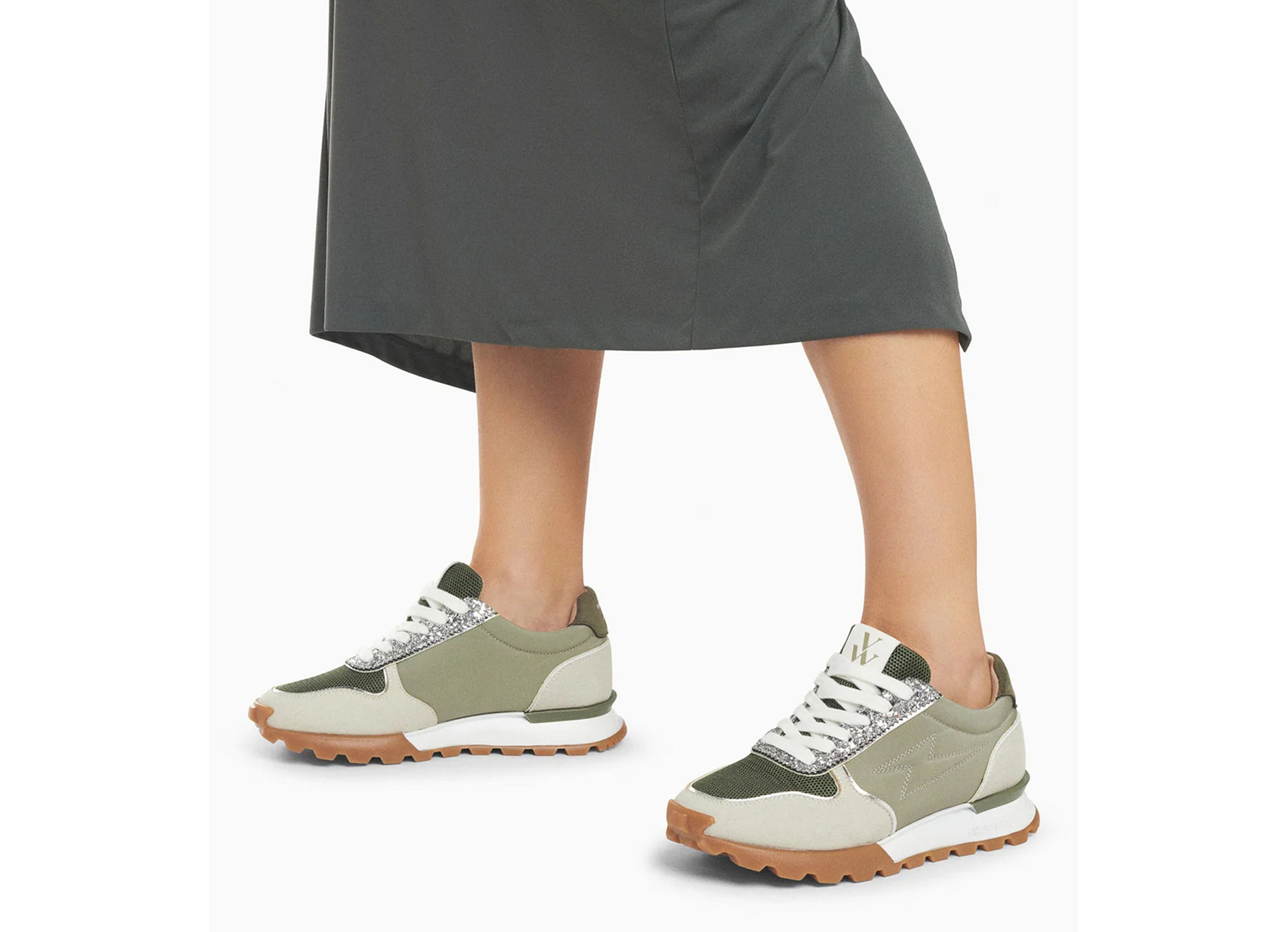 Paola blanc kaki