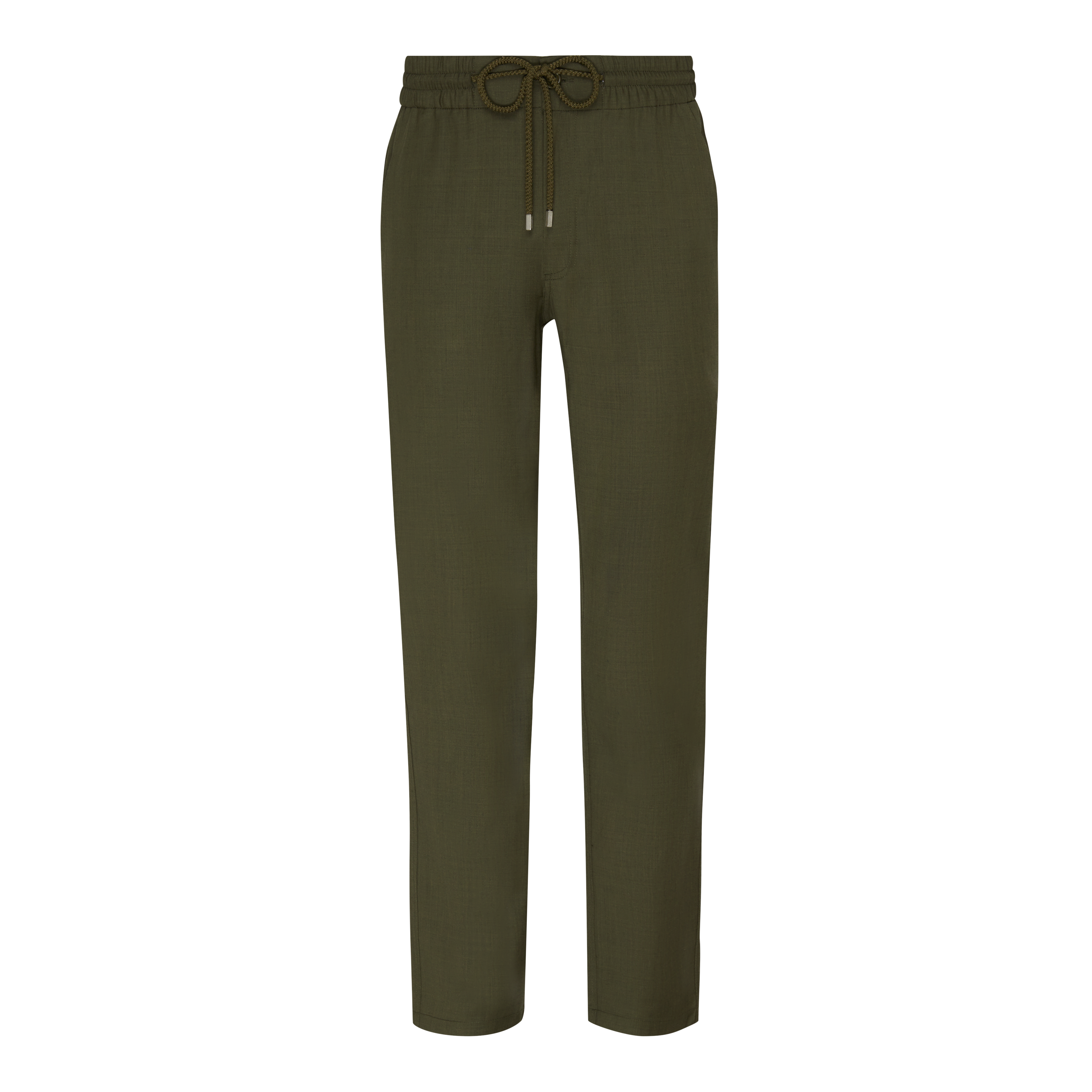 Pantalon en Laine Homme Uni