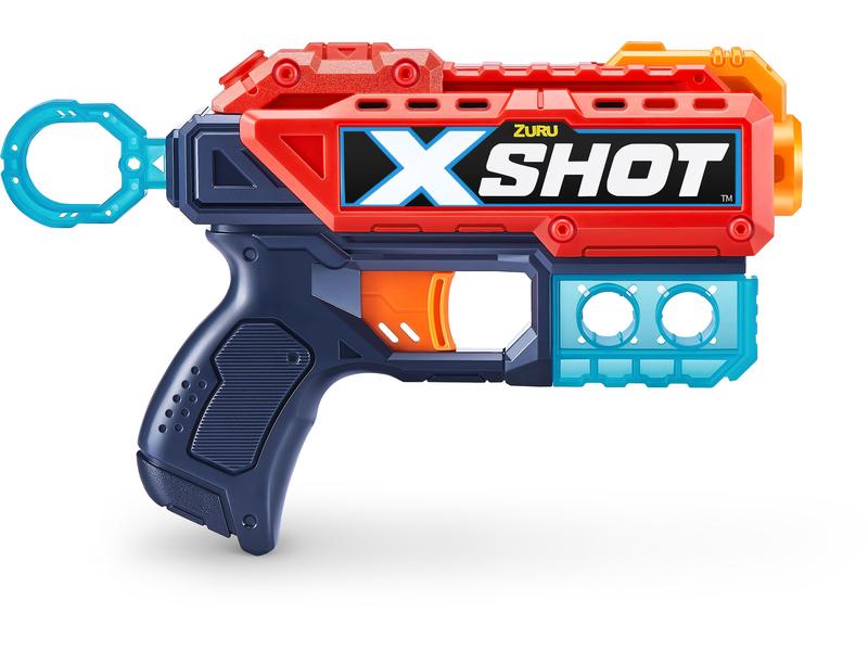 X-Shot X-Shot Kickback mit 8 Darts Dart-Blaster