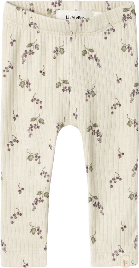 Lil' Atelier NBFGIO BIE SLIM LEGGING LIL Birch/berries