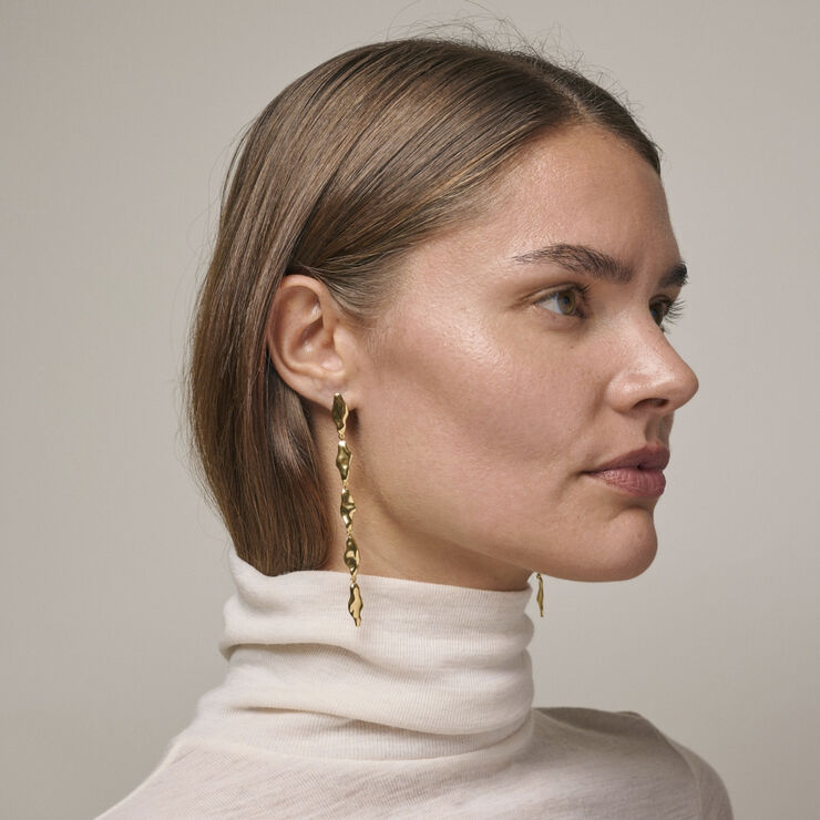 ENAMEL Copenhagen Earrings, India 925s/gp