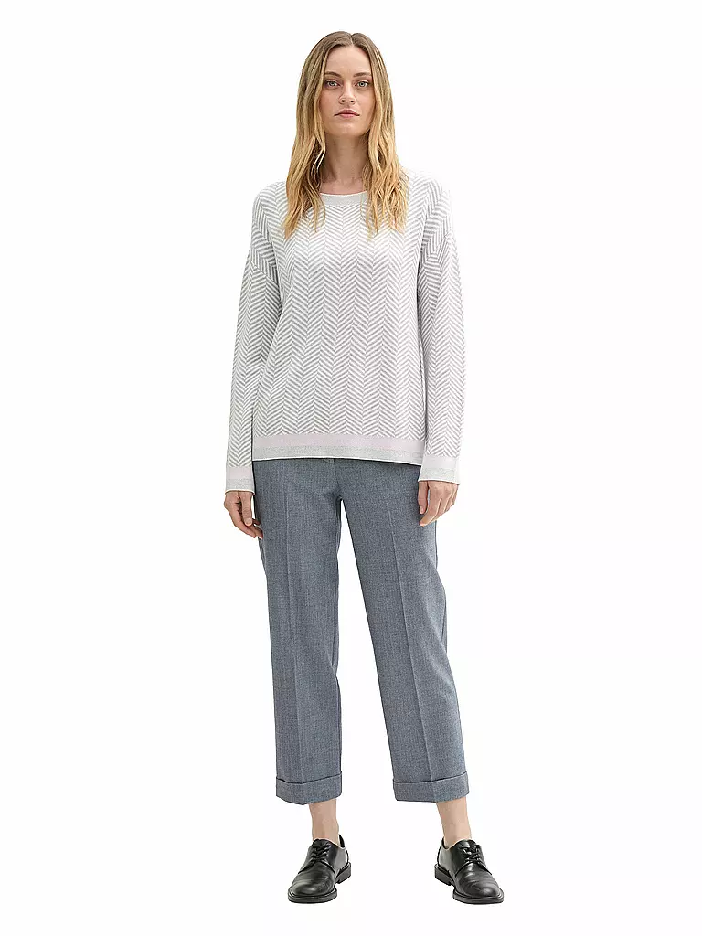 TOM TAILOR Pullover grau