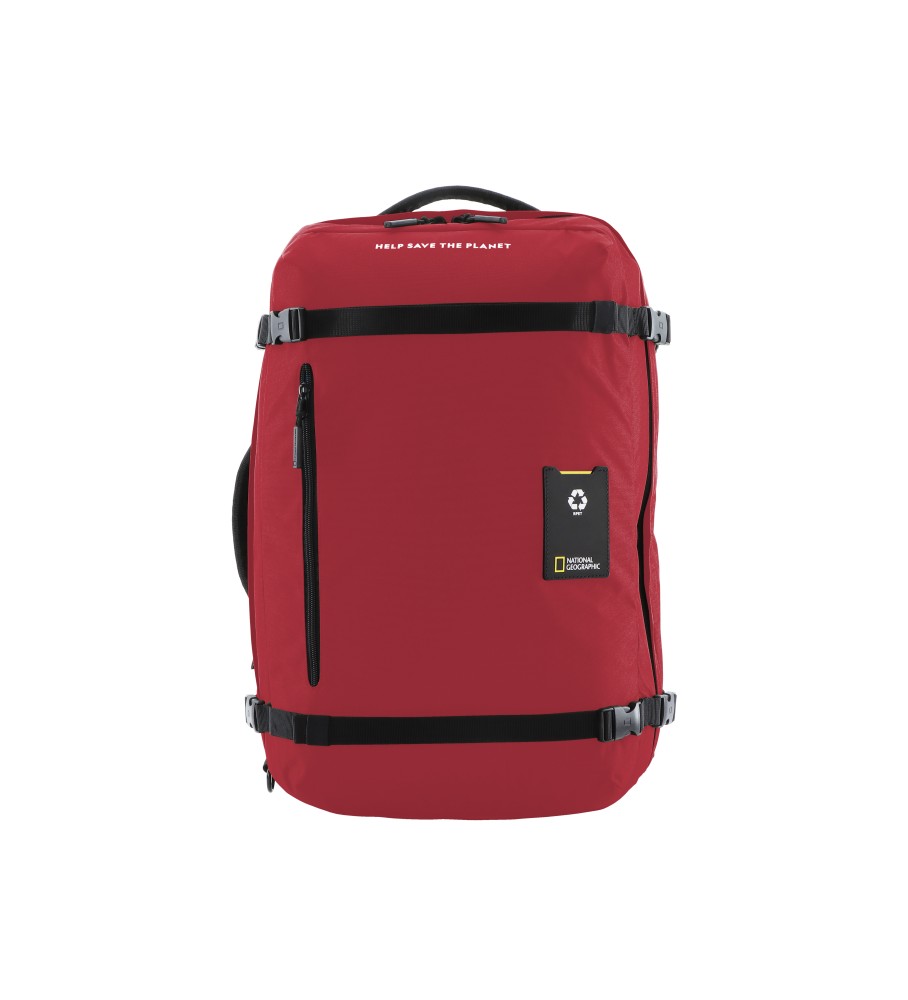 Mochila National Geographic Geo Ocean Vermelha - 36 x 18 x 55 cm -