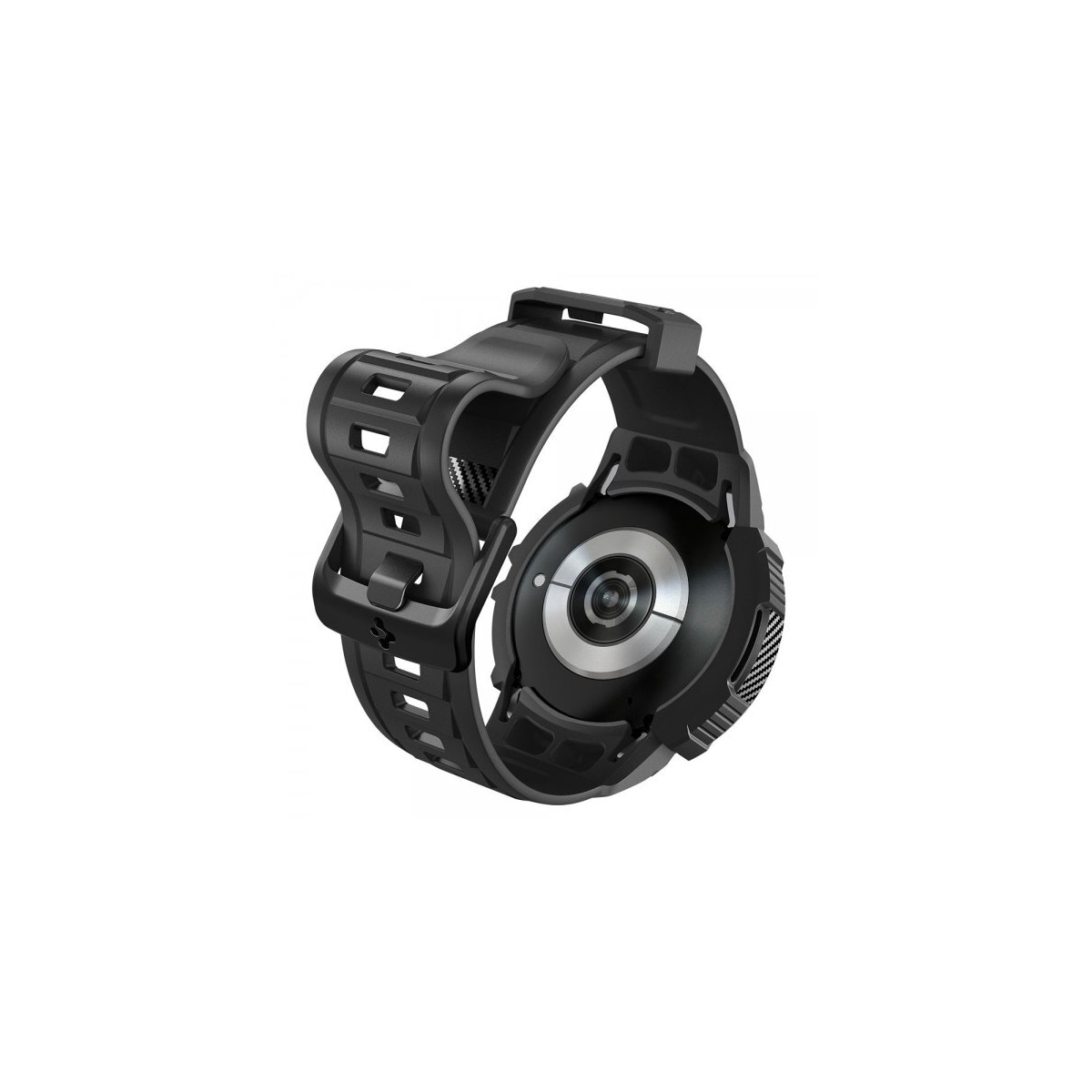 Spigen Samsung Galaxy Watch 6 40mm Deksel Armbånd Rugged Armor Pro Svart