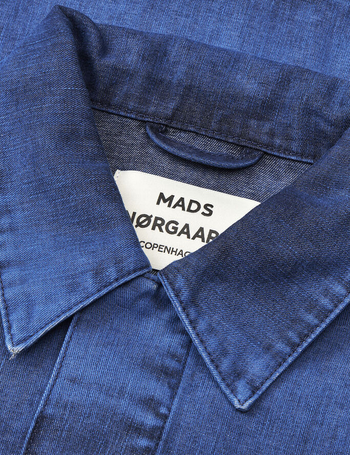 Mads Nørgaard - Copenhagen Soft Denim Soleil Jacket Blå