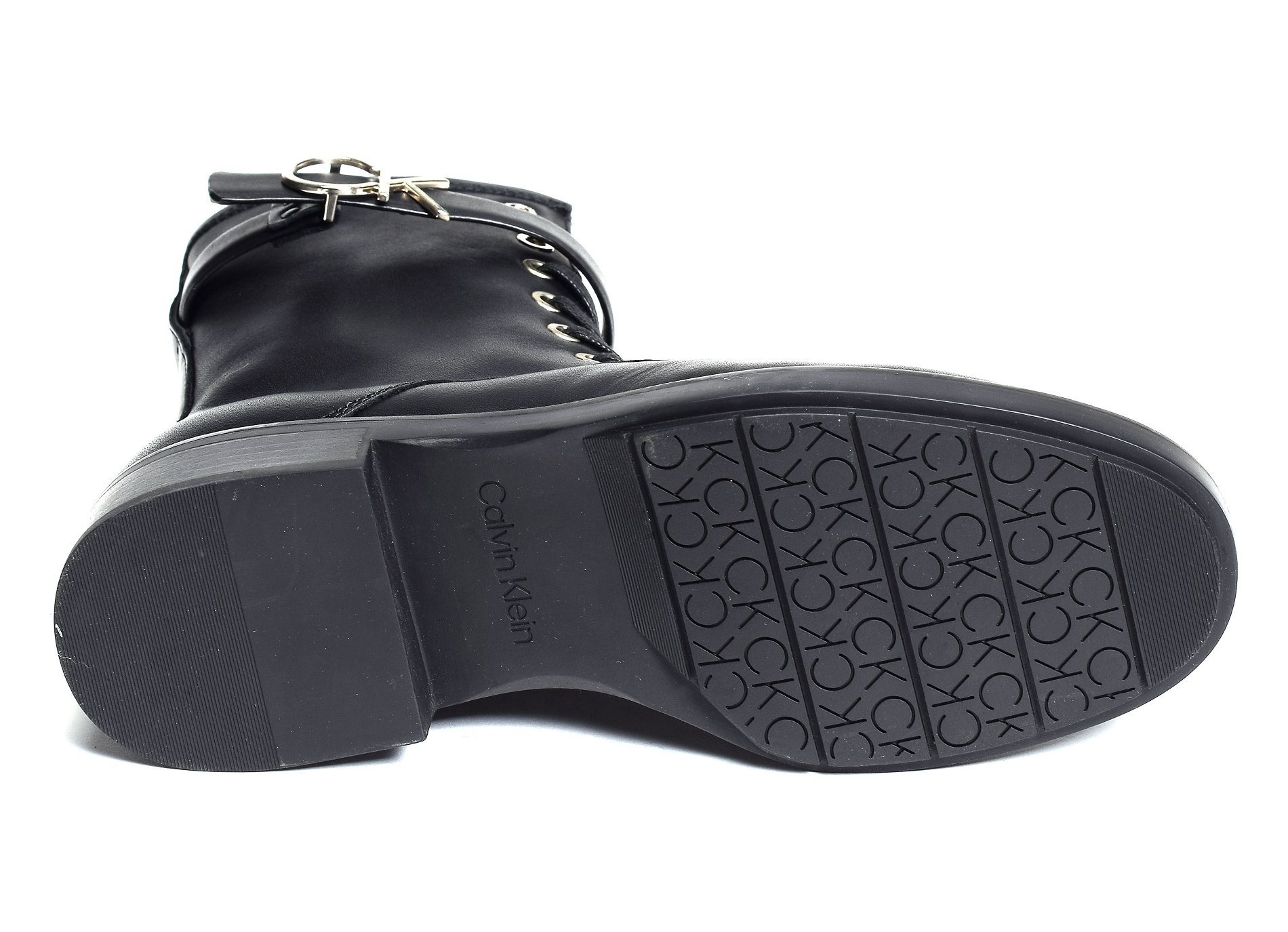 Rubber sole combat 1254 noir